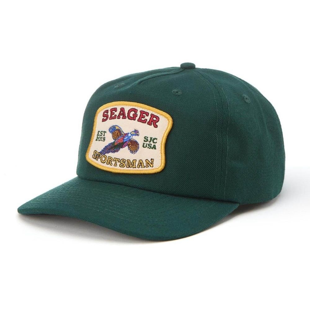 SEAGER SPORTSMAN SNAPBACK, Color: GREEN