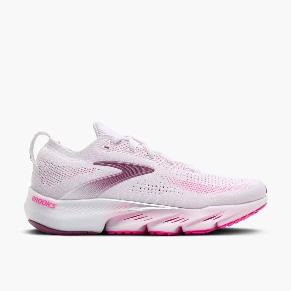 W GLYCERIN FLEX, Color: WHITE/CYBER PINK/ARGYLE, Size: 6