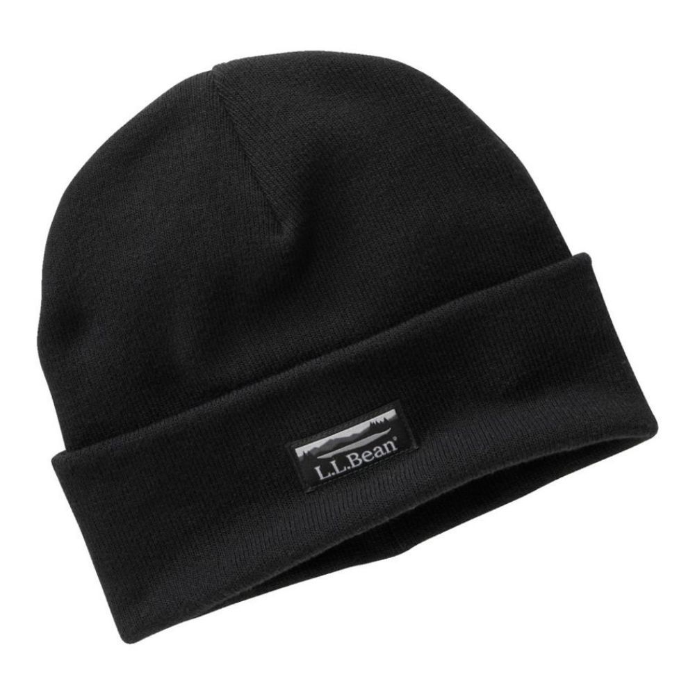 L.L. BEANIE  SOLID UNISEX, Color: BLACK, Style: 519618