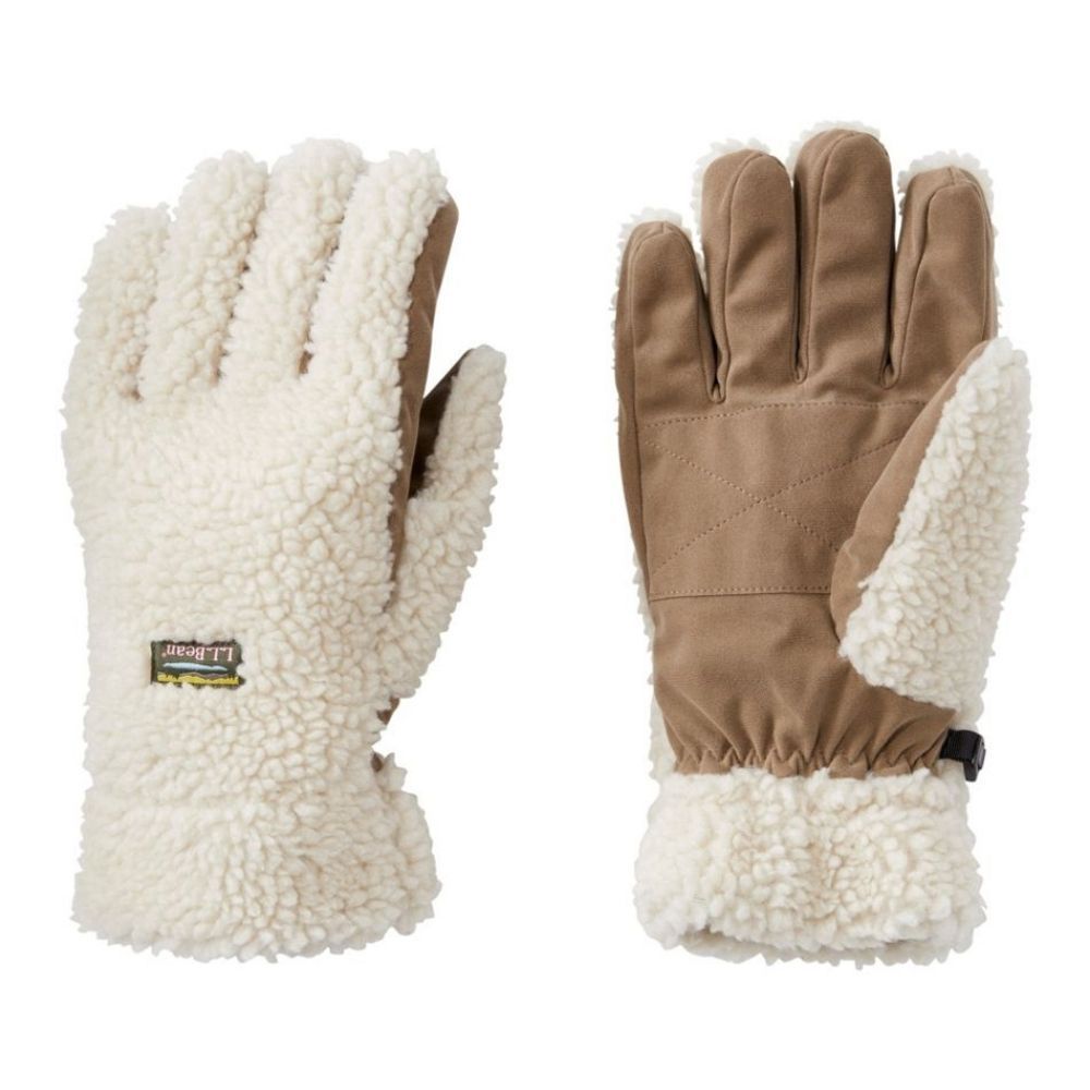 MOUNTAIN PILE FLEECE GLOVES UNISEX, Color: NATURAL, Size: SMALL, Style: 517964