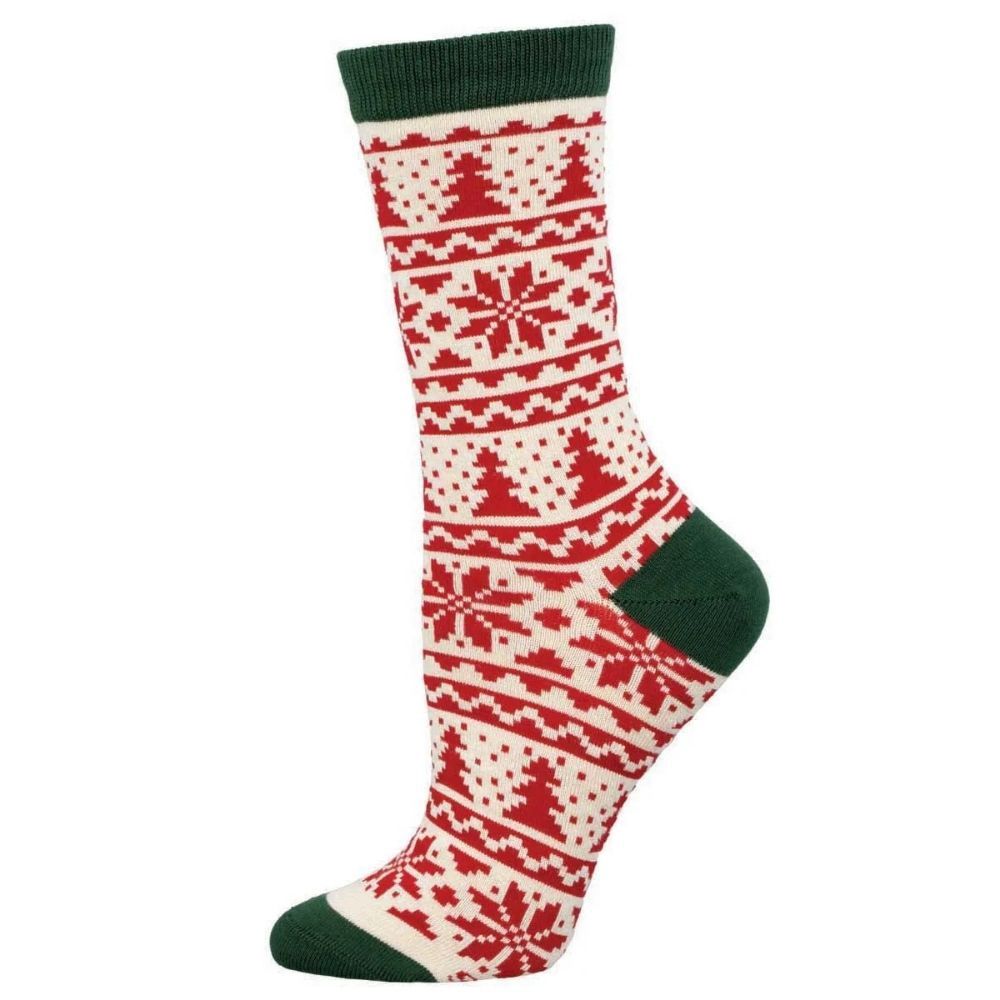 CHRISTMAS FAIR ISLE, Color: IVORY, Size: 9-11