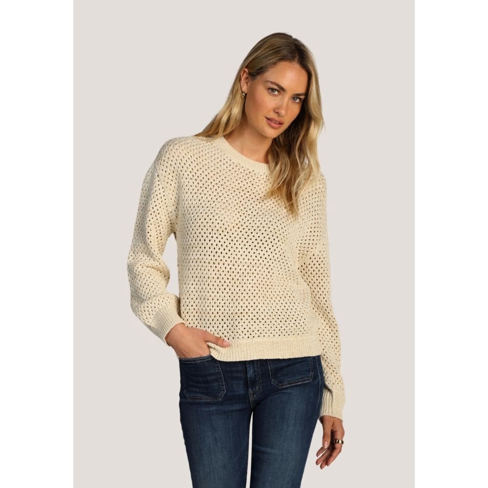 RORY SWEATER, Color: NATURAL, Size: SMALL, Style: F6W16LH51