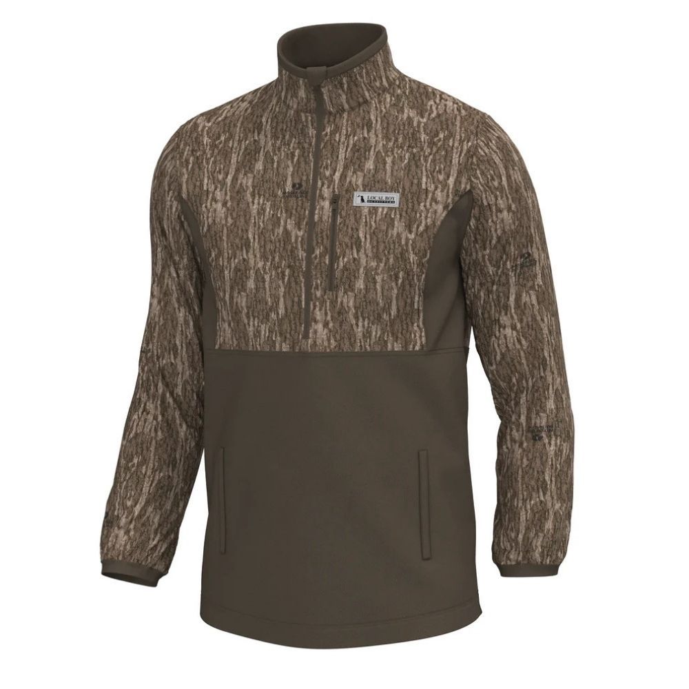 FIELDER QUARTER ZIP PULLOVER, Size: M, Style: BOTTOMLAND