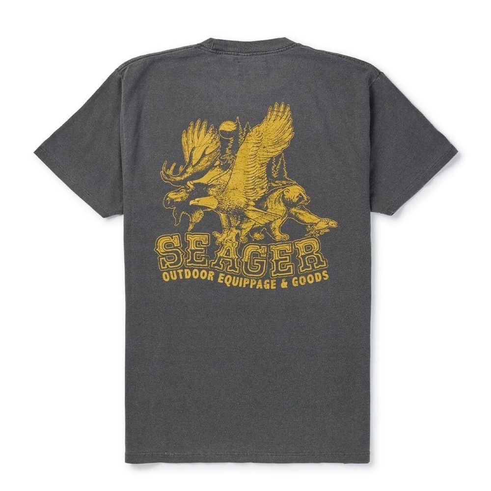 PREMIUM RESERVE TEE, Color: PIGMENT BLACK, Size: M