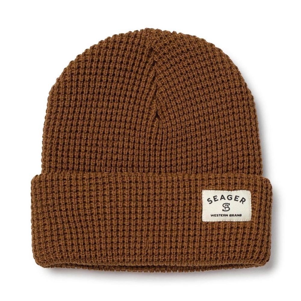 SERVICE WAFFLE BEANIE 2.0, Color: BROWN