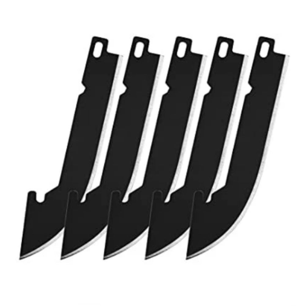 5-PACK DROP POINT BLADES