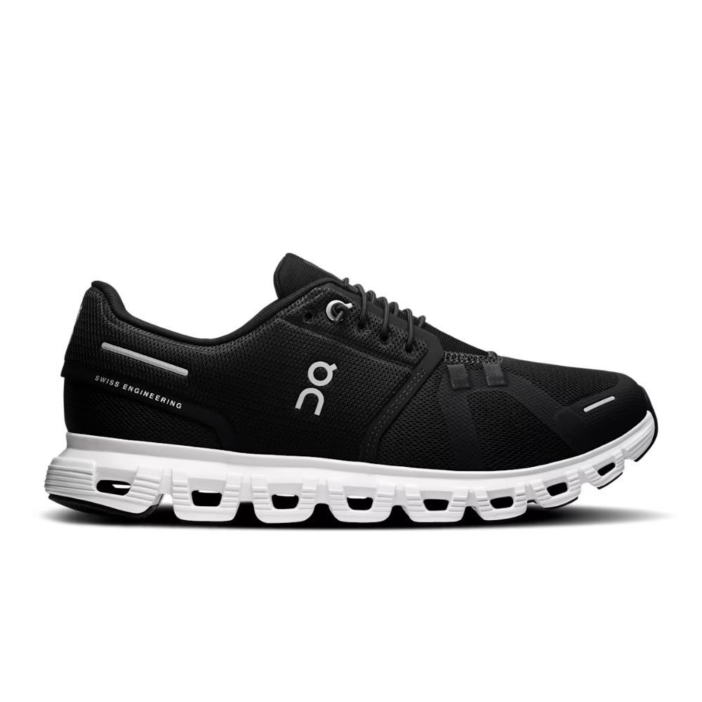 W CLOUD 6 WIDE, Color: BLACK | WHITE, Size: 6