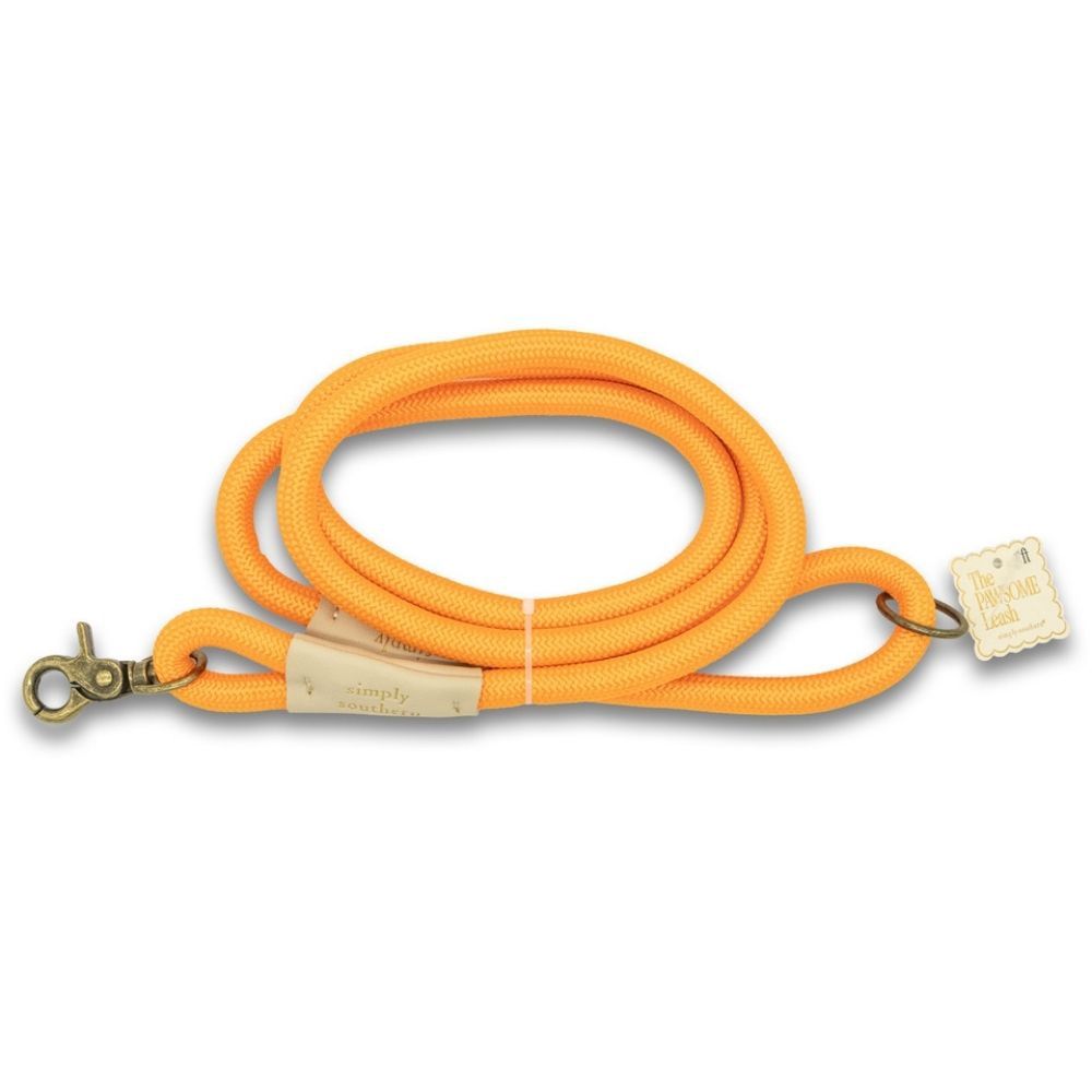 THE PAWSOME LEASH, Color: ORANGE