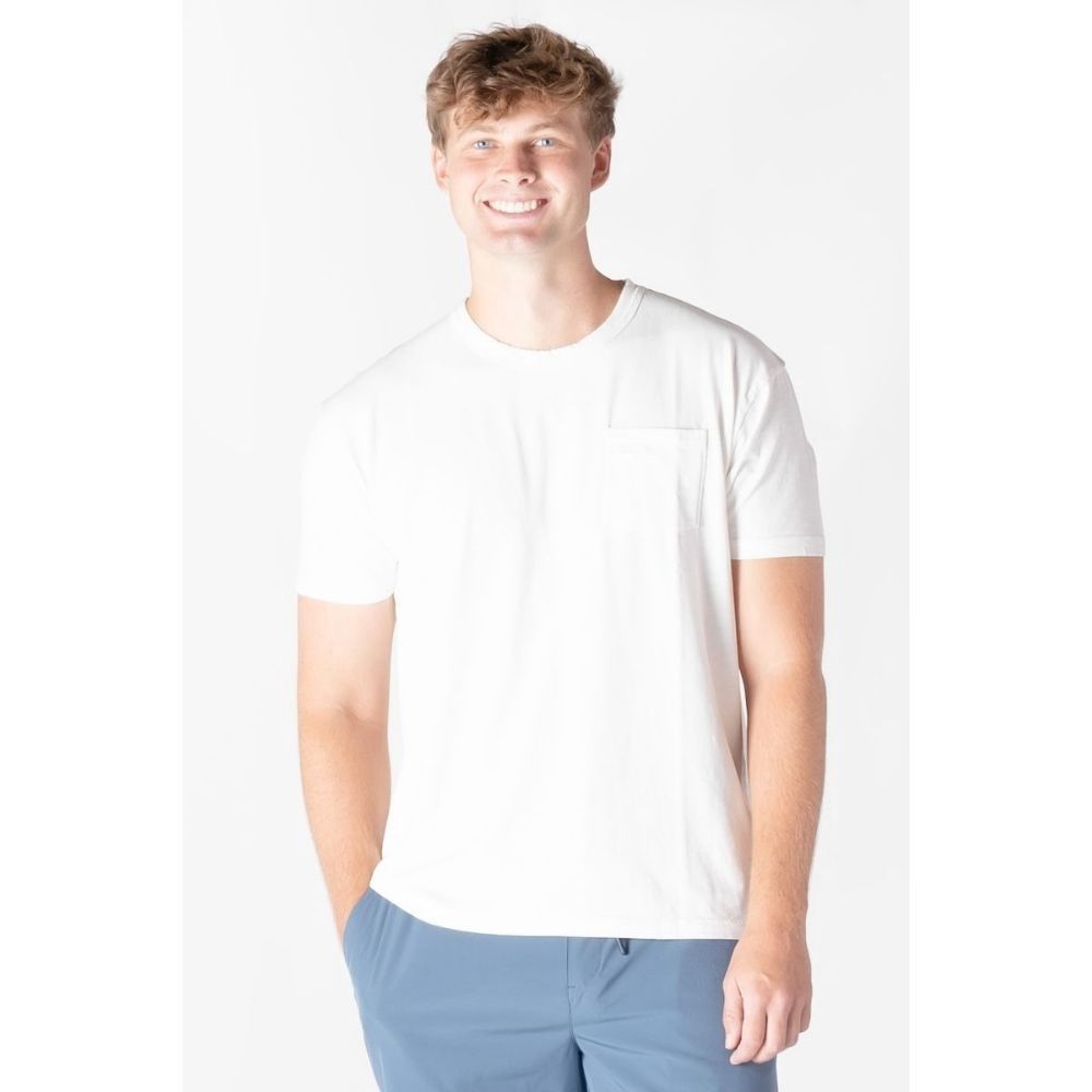 M TEE SEASIDE, Color: WHITE, Size: SMALL
