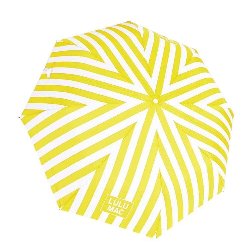 LULU MAC UMBRELLA, Color: YELLOW STRIPE