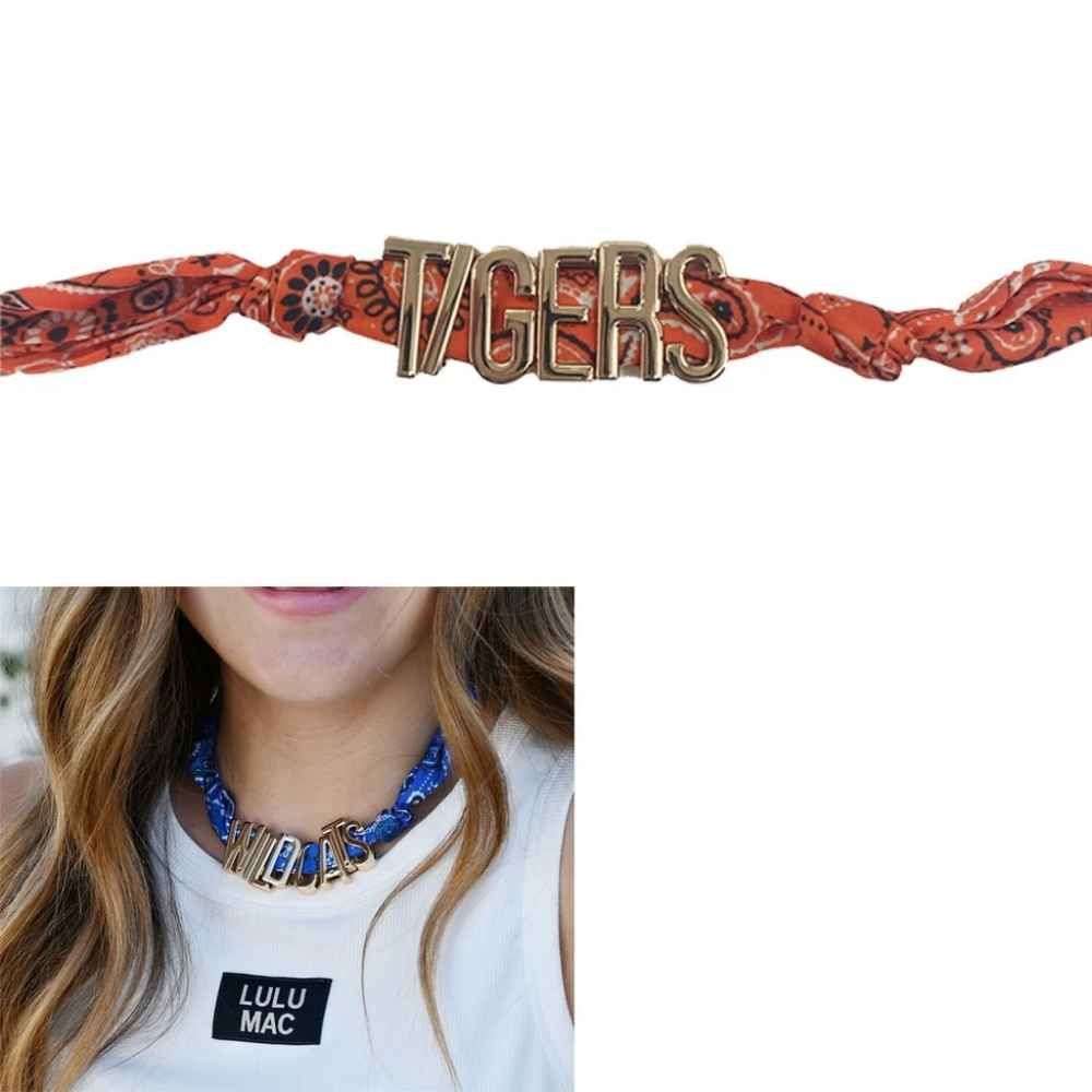 LULU MAC TEAM CHARM NECKLACE, Design: TIGERS