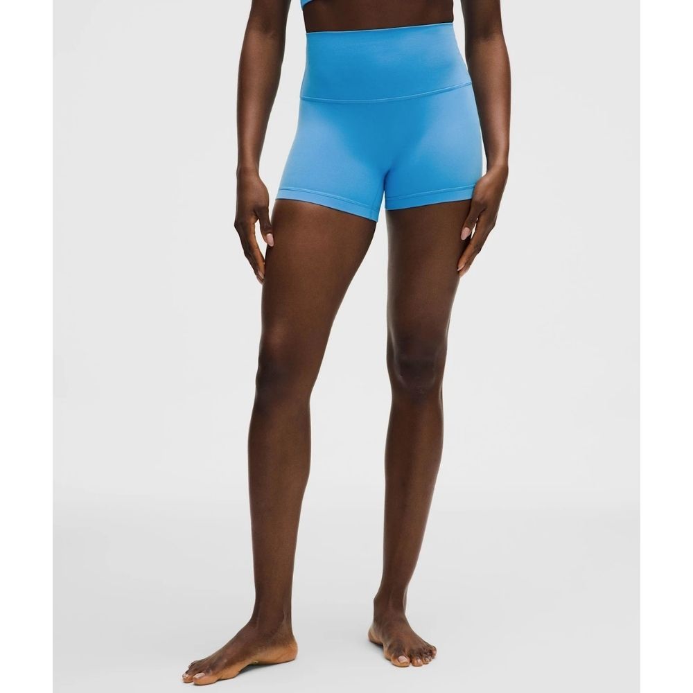 ALIGN NO LINE ™ HIGH- RISE SHORT 6", Color: OCEAN WAVE, Size: 0