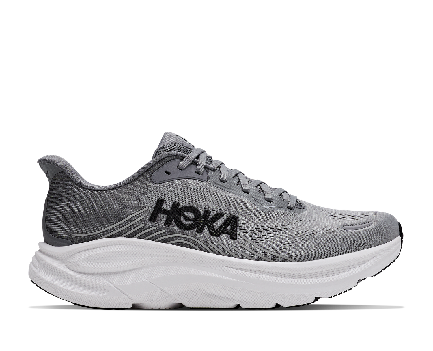 M CLIFTON 11 WIDE, Color: GALACTIC GREY/STELLAR GREY, Size: 9