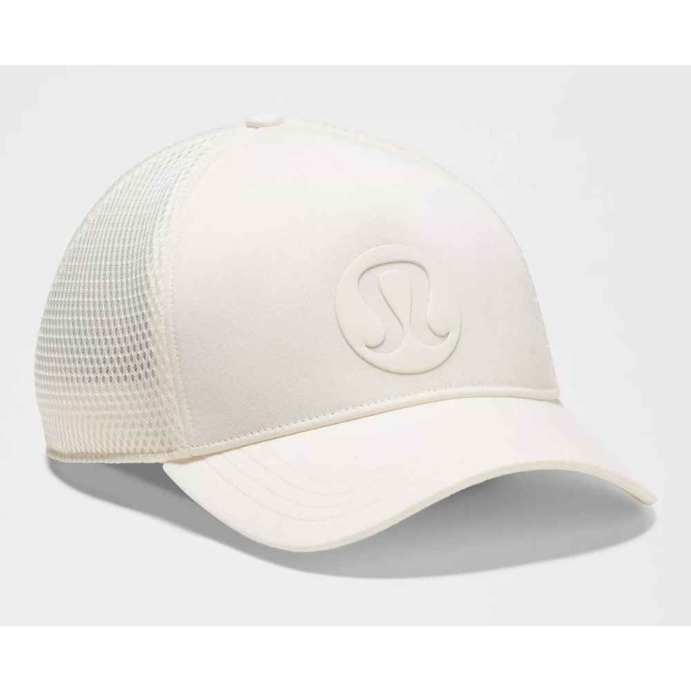 LULULEMON TRUCKER HAT, Color: COCONUT IVORY, Size: S/M, Style: LU9DGUS