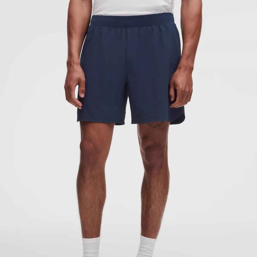 TEXTURED SWIFT TENNIS SHORT 7", Color: CLUB BLUE, Size: LARGE, Style: LM7BW5S