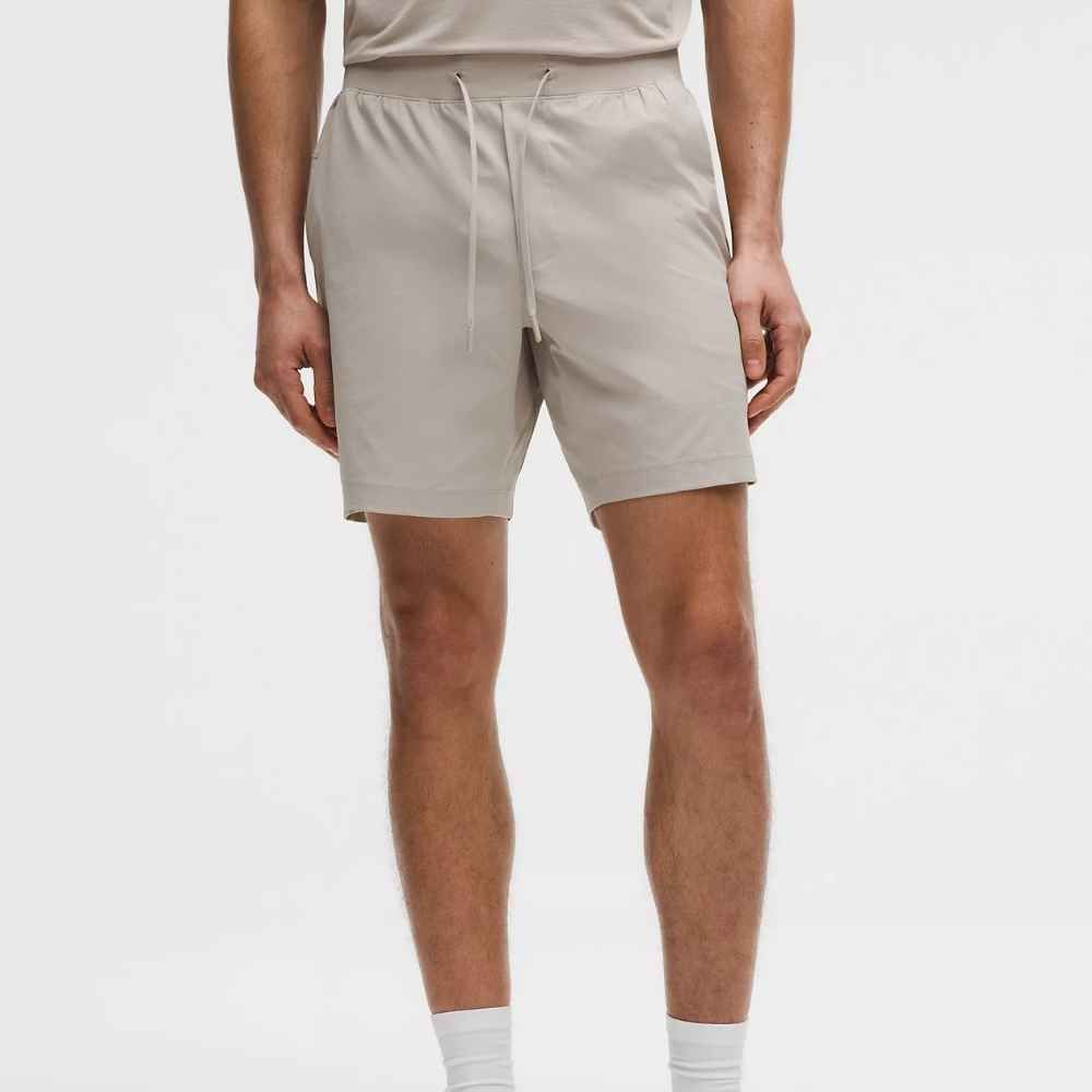 ZEROED IN LINERLESS SHORT 7", Color: DOWNTOWN TAN, Size: X SMALL, Style: LM7BU2S