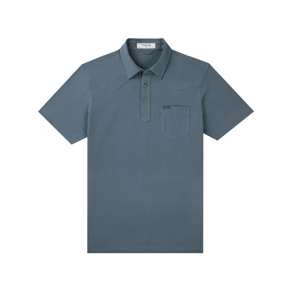 THE DINNER BELL, Color: SLATE BLUE, Size: SMALL
