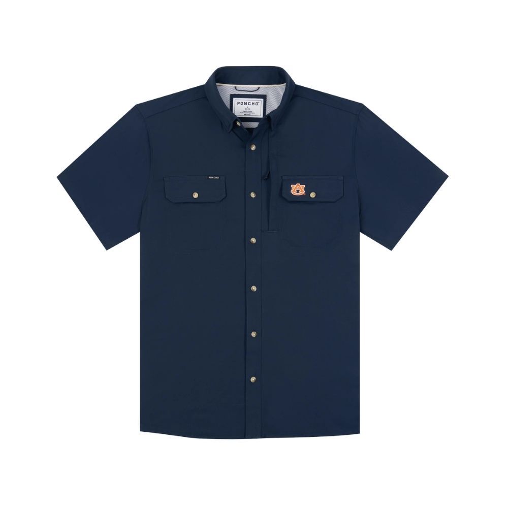 THE WAR EAGLE, Color: NAVY AUBURN LOGO, Size: SMALL