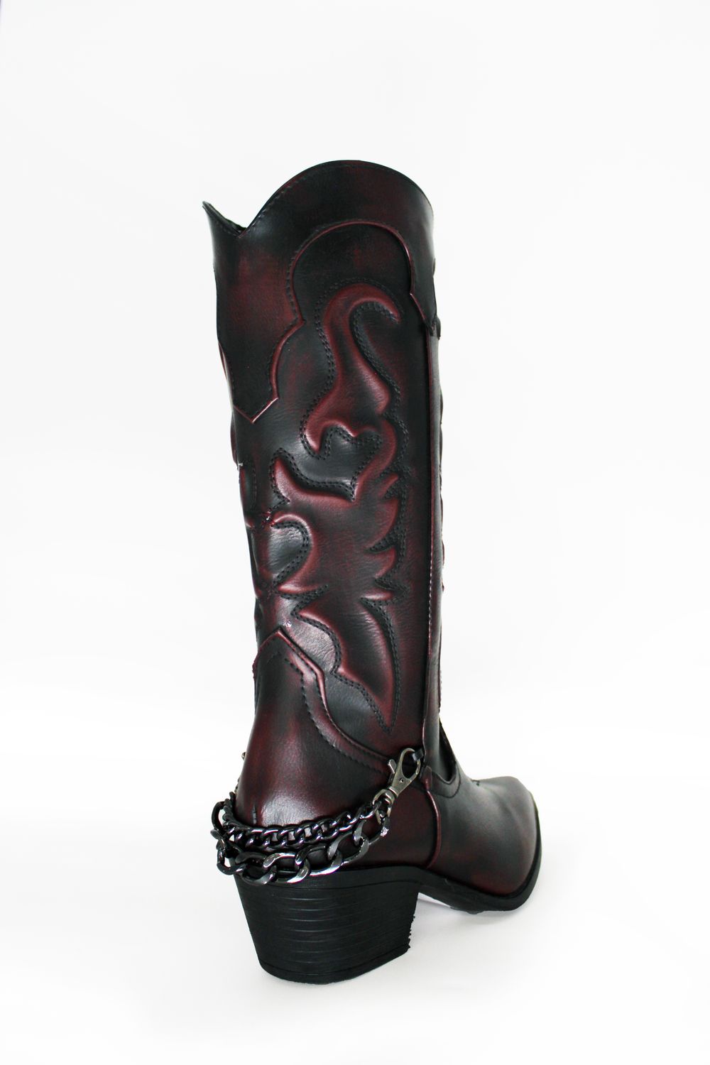 Bota Maquech Oxidado Vino.