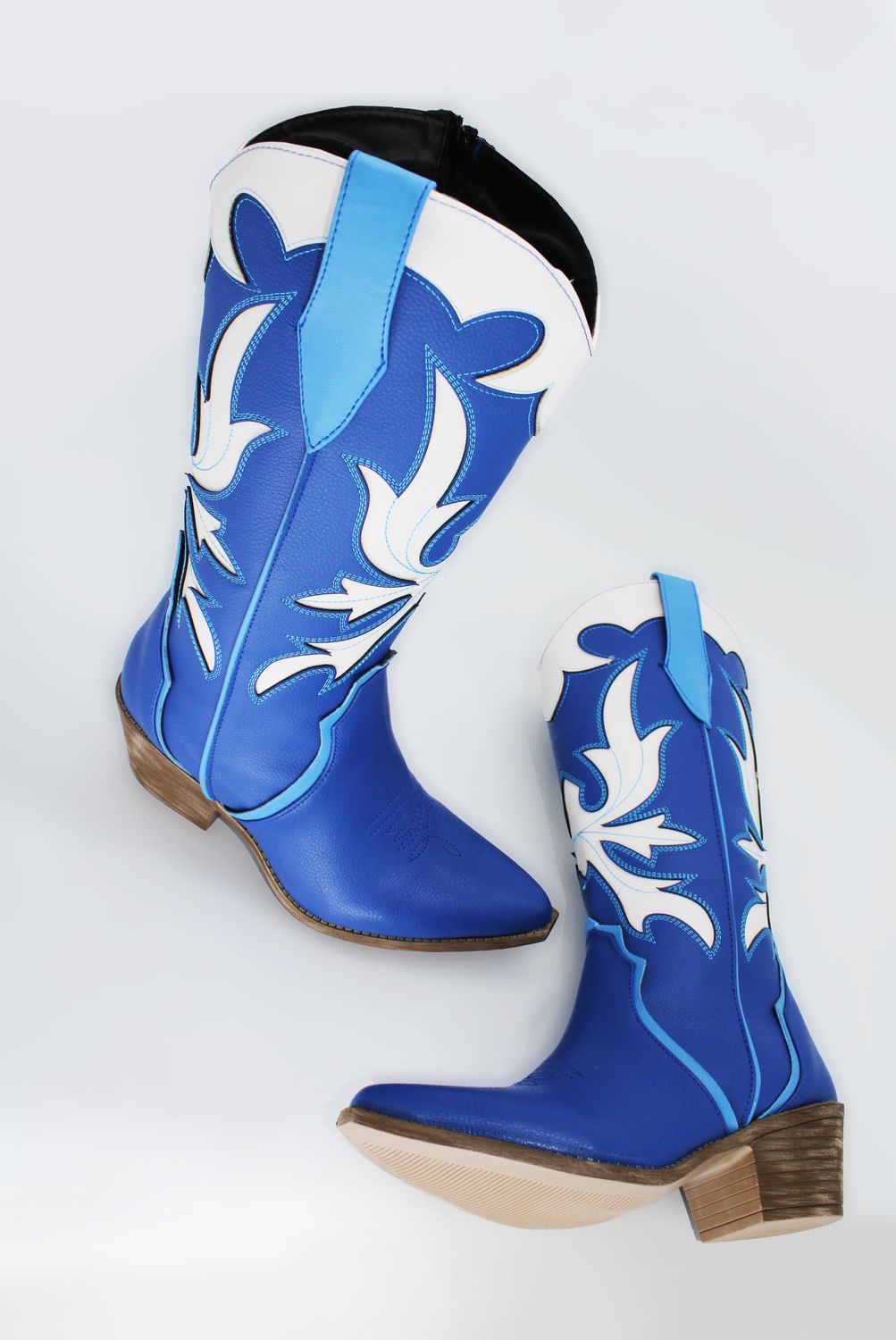 Bota Maquech Combinación Azul.