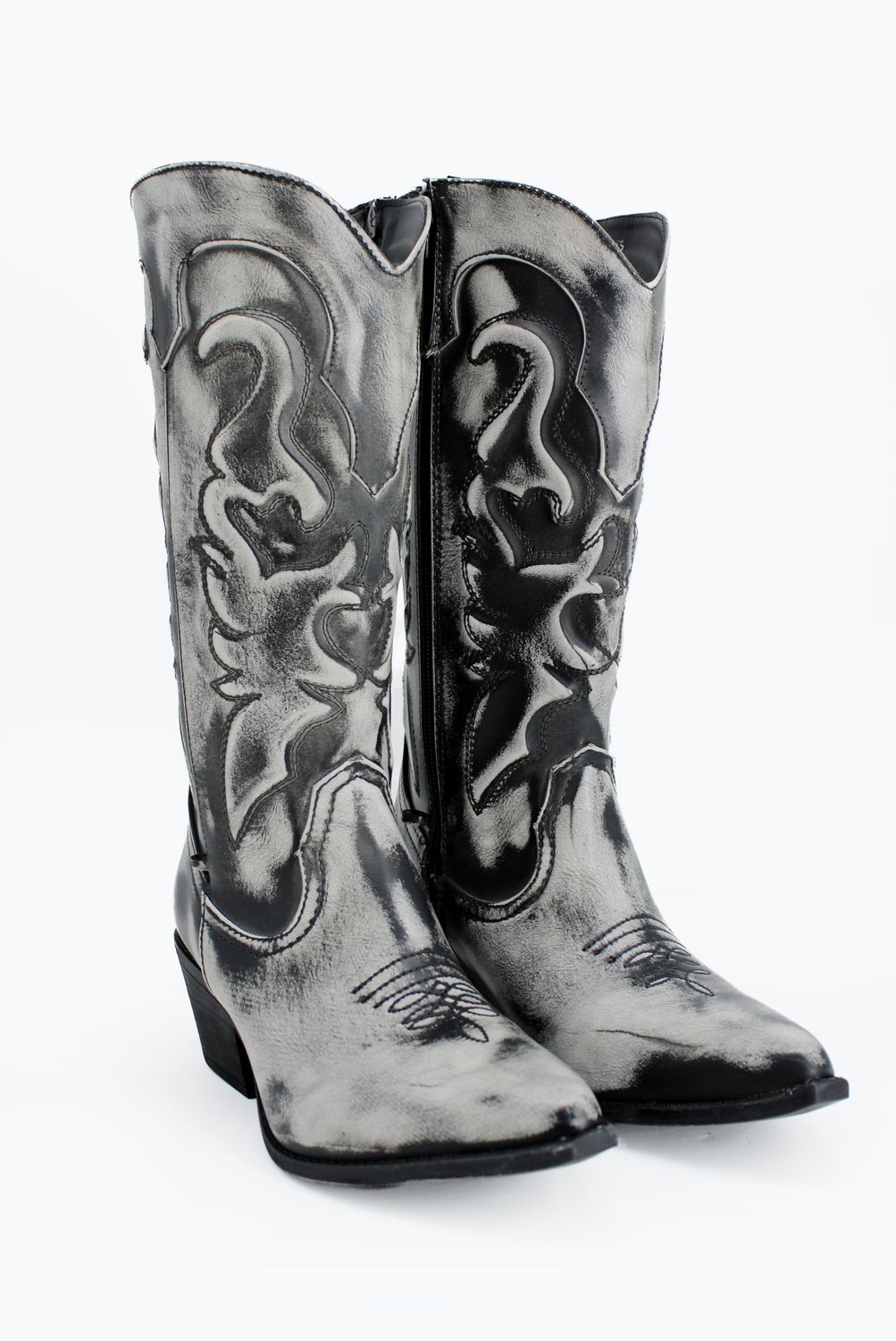 Bota Maquech Oxidado Gris.