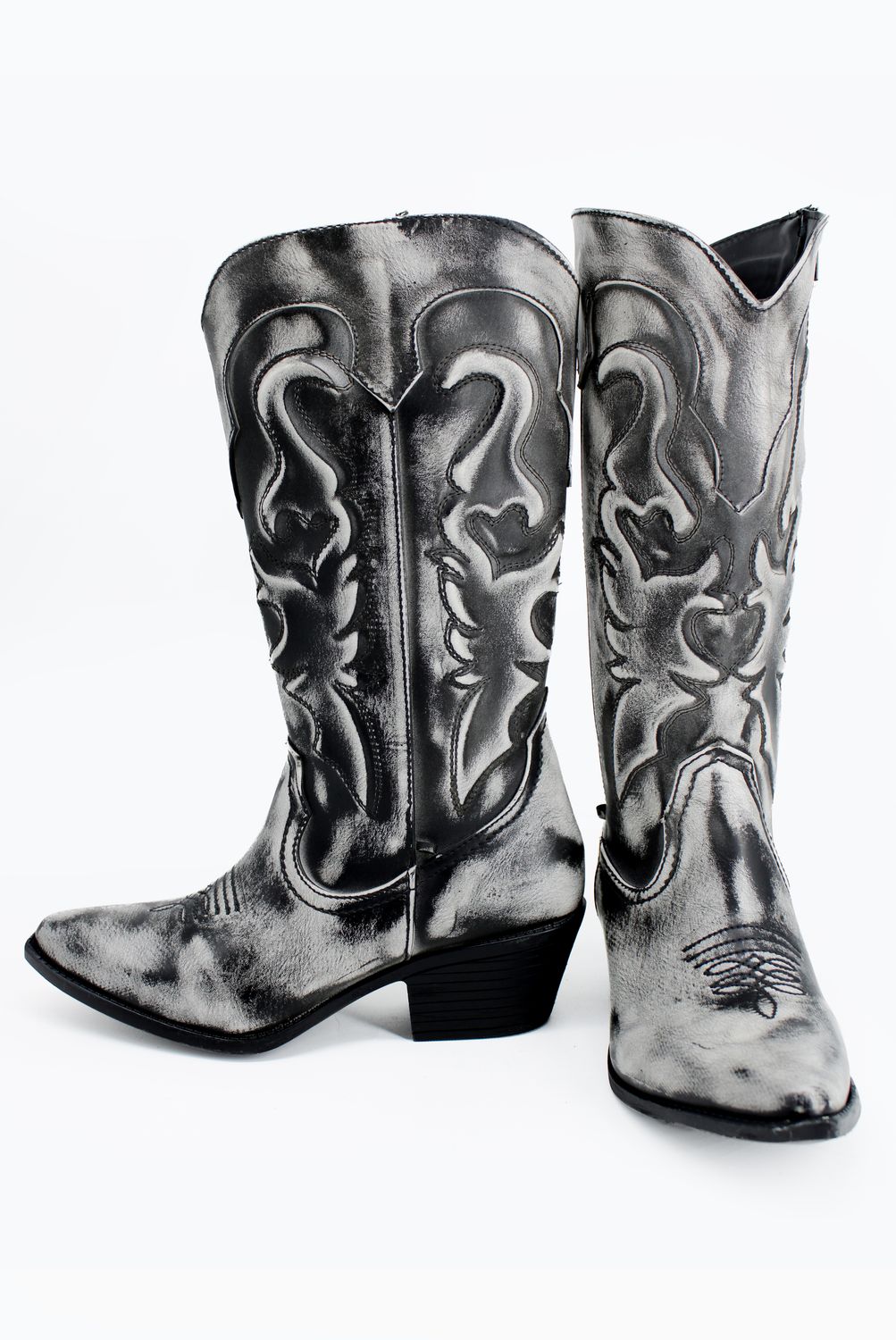 Bota Maquech Oxidado Gris.