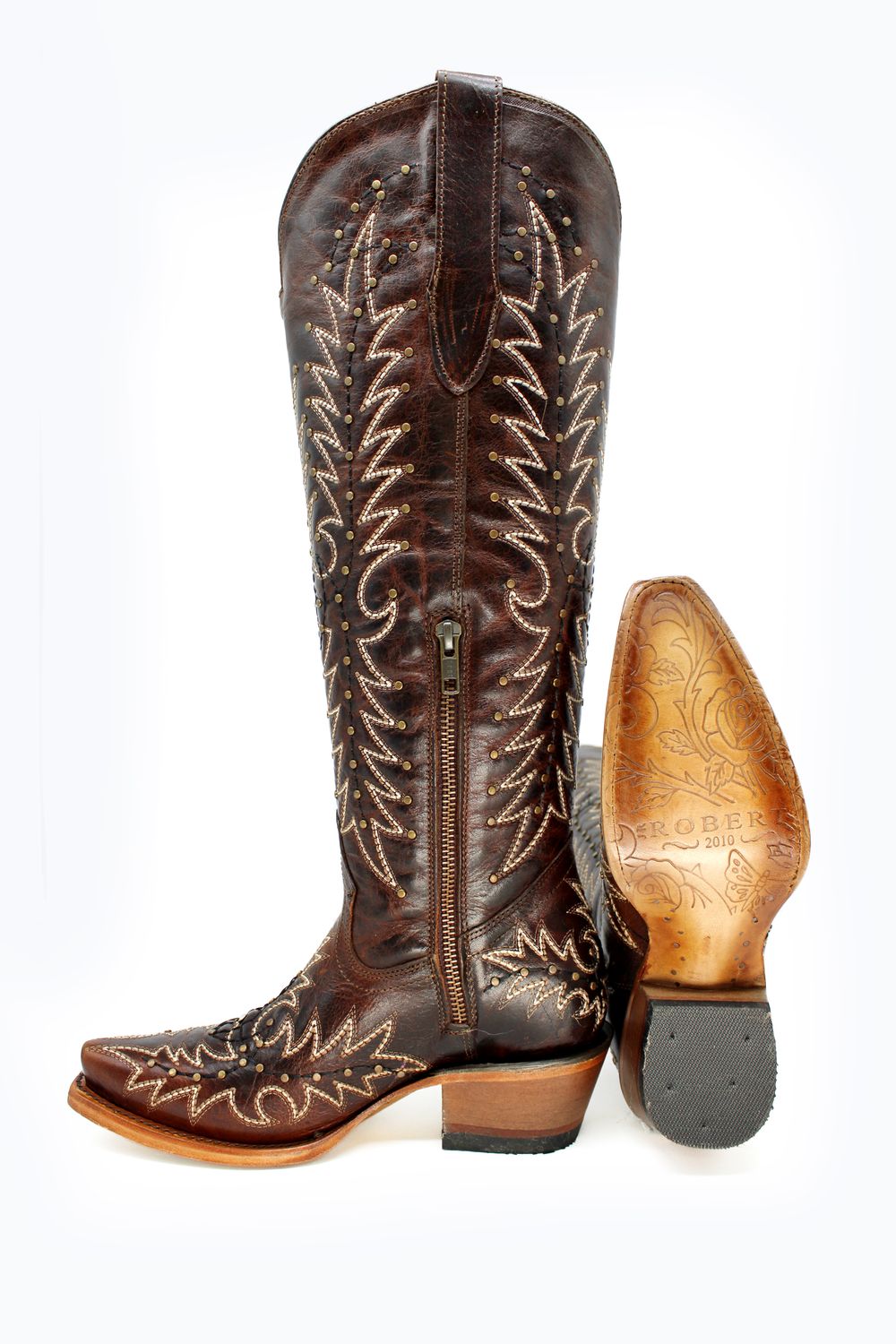Bota Robert Piel Damiana Moka