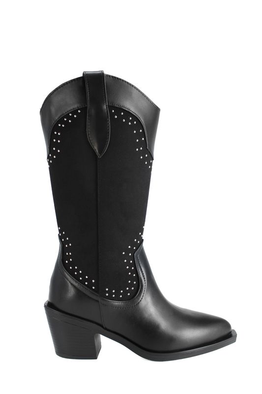 Bota Maquech Hellen Negro Prisco.