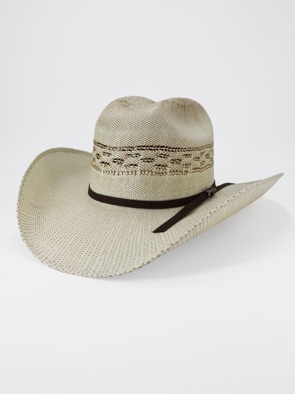 Sombrero Tombstone Bicolor Natural/ Café