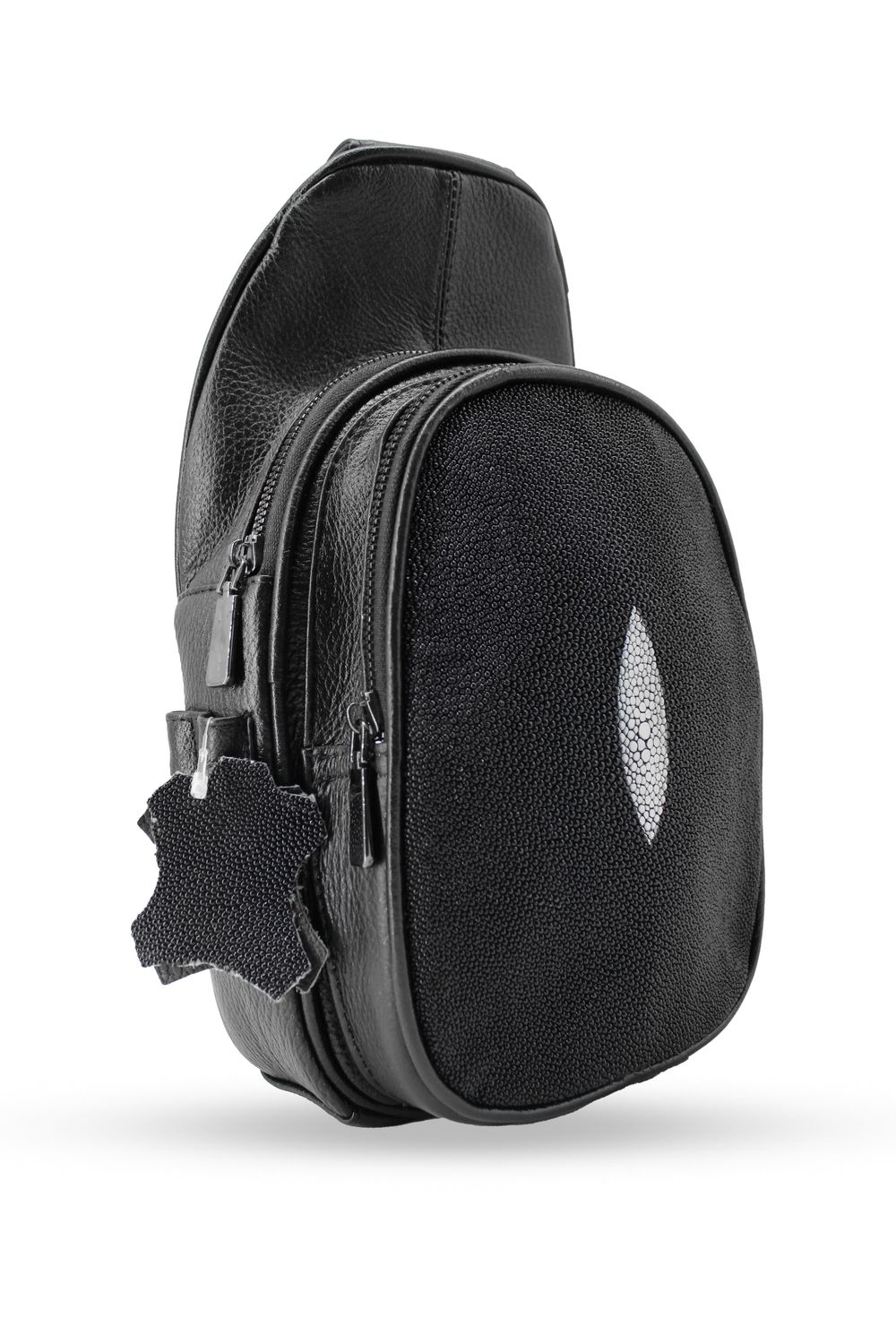 Bandolera en piel Genuina de Mantarraya.