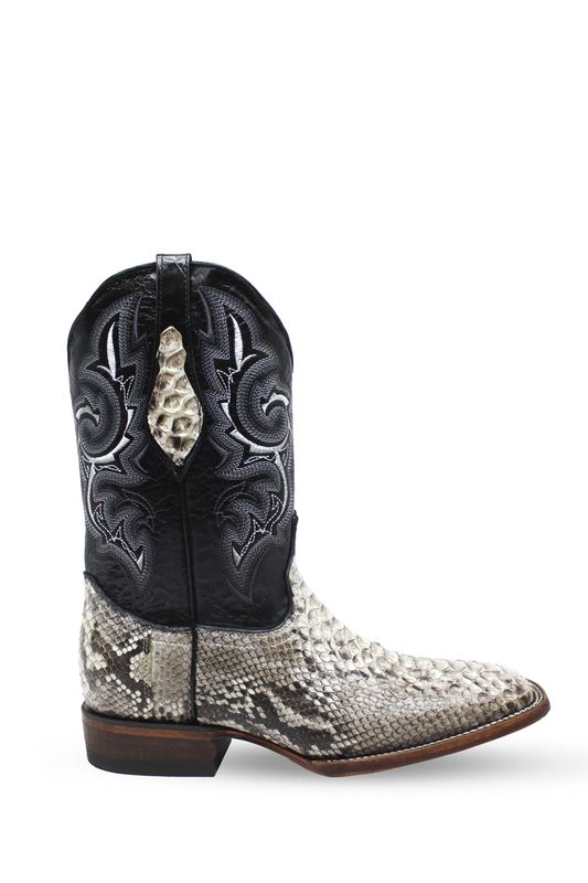 Bota Python Natural Rodeo Texana