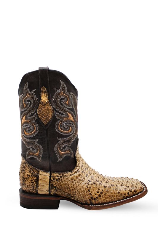 Bota Python Taupe Rodeo Texana