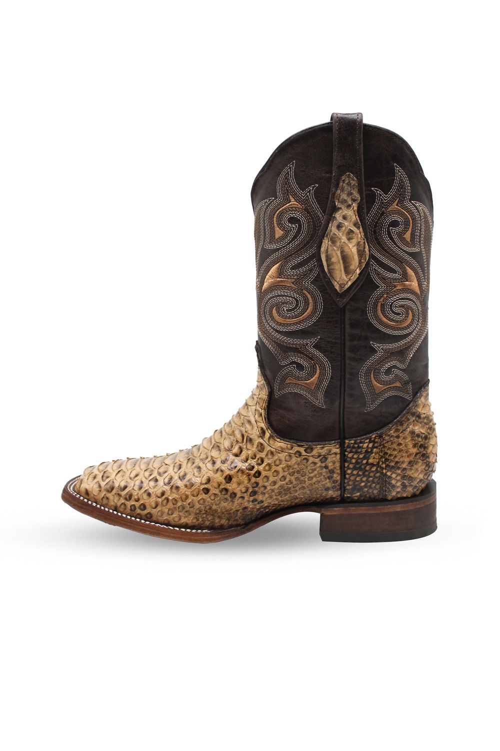 Bota Python Taupe Rodeo Texana