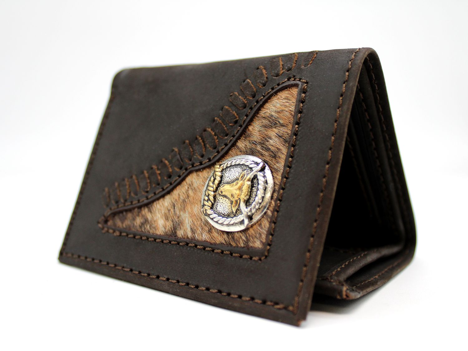 Cartera Marcus Piel Triple