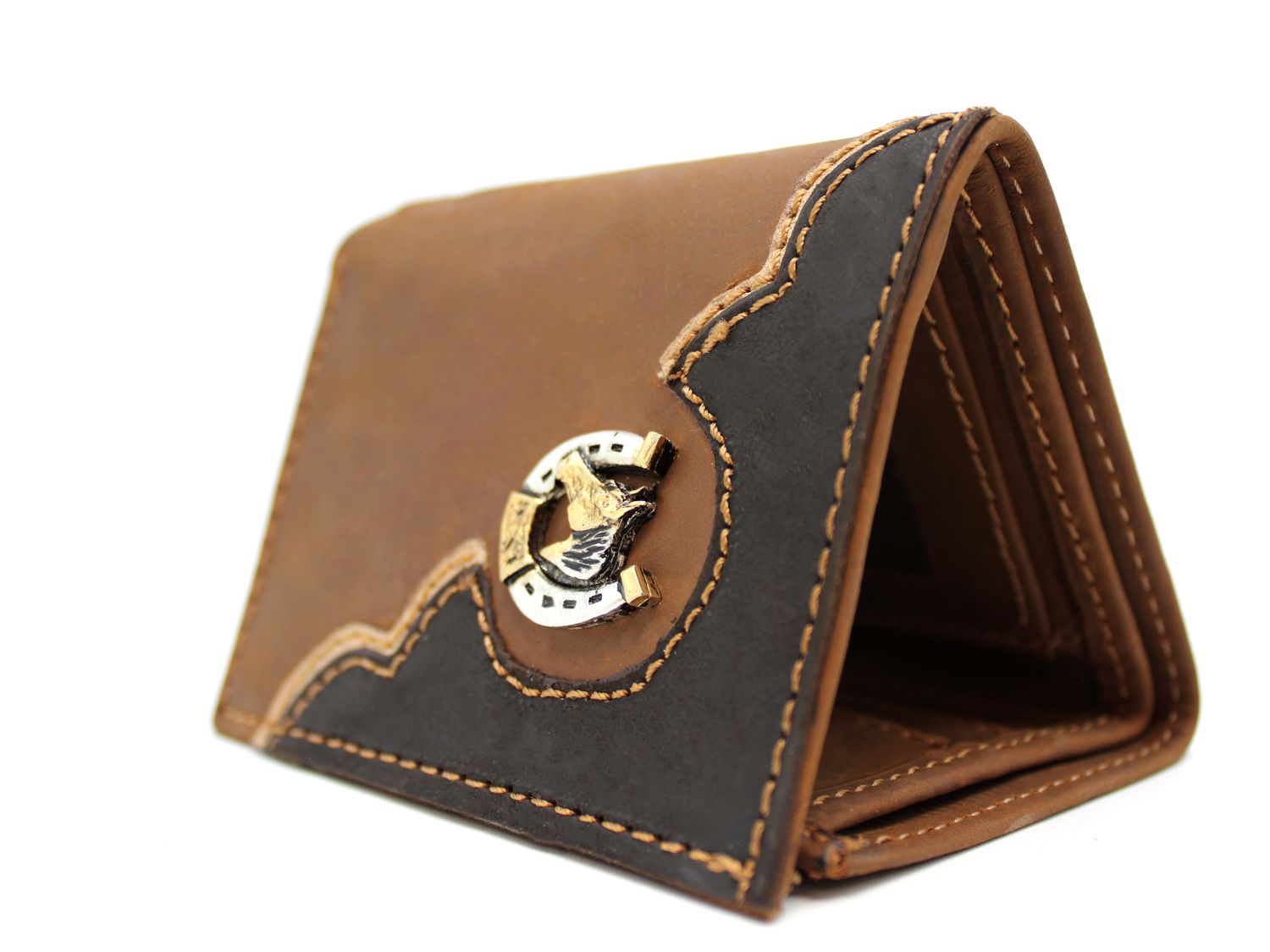 Cartera Marcus Piel Triple