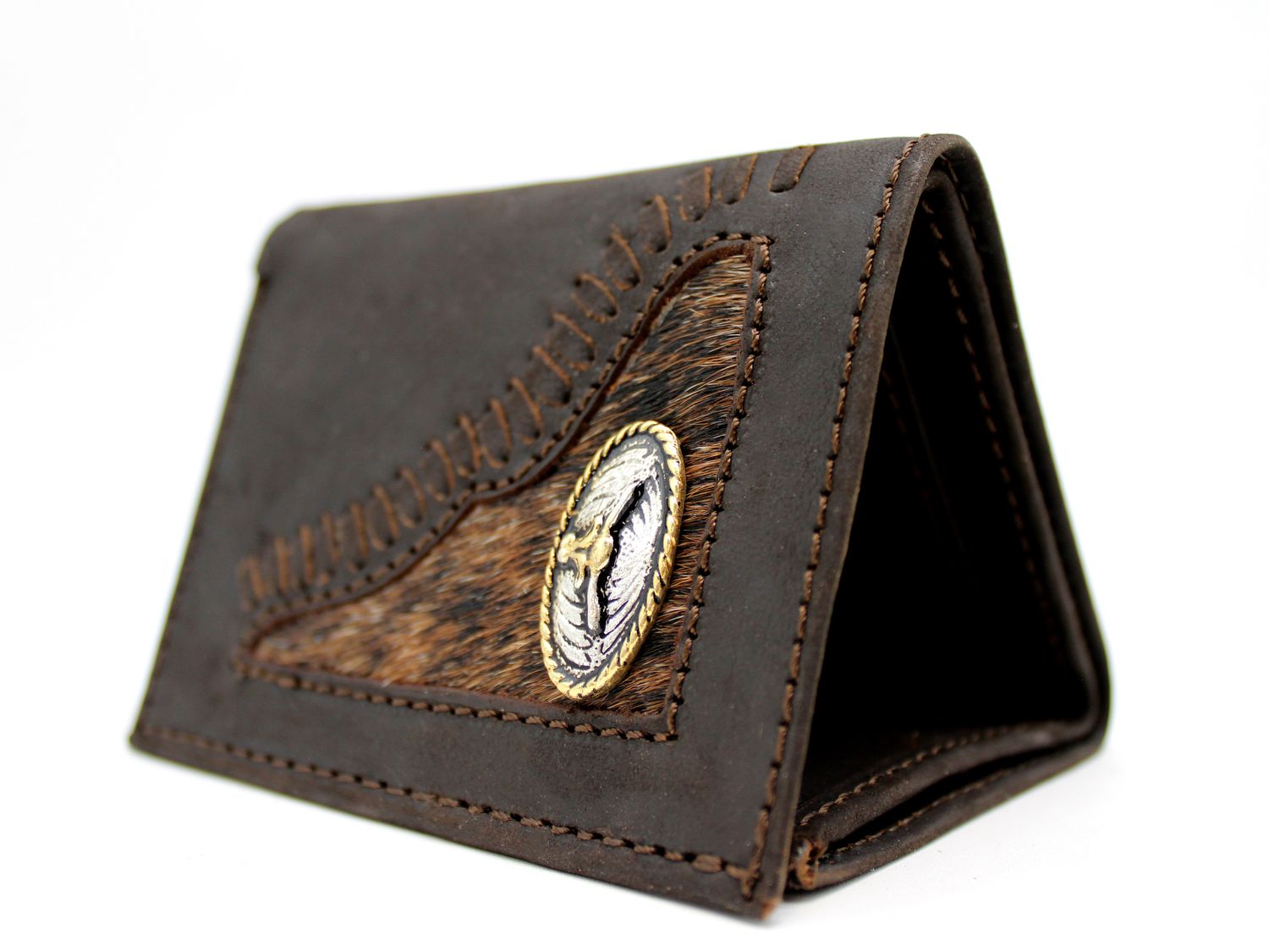 Cartera Marcus Piel Triple