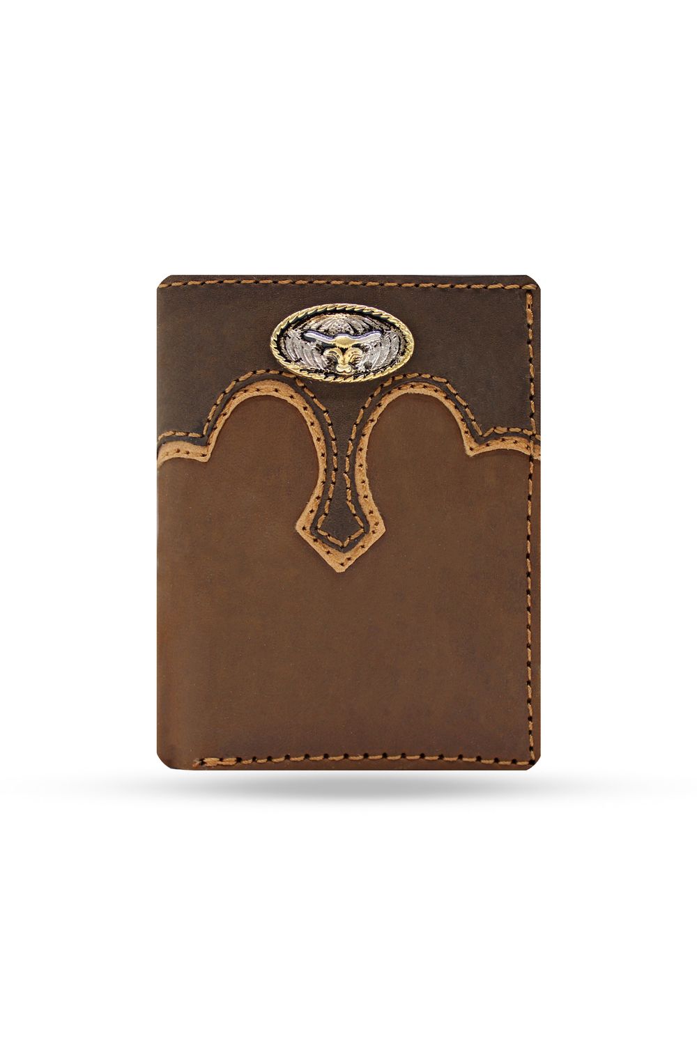 Cartera Marcus Piel Triple