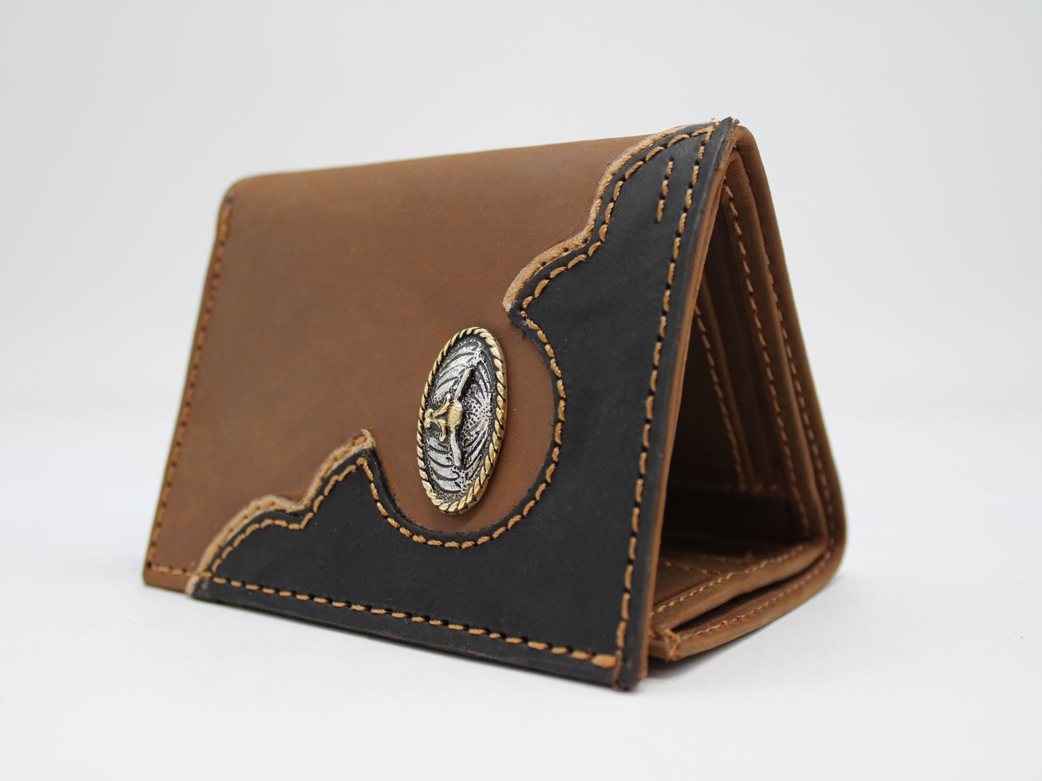 Cartera Marcus Piel Triple