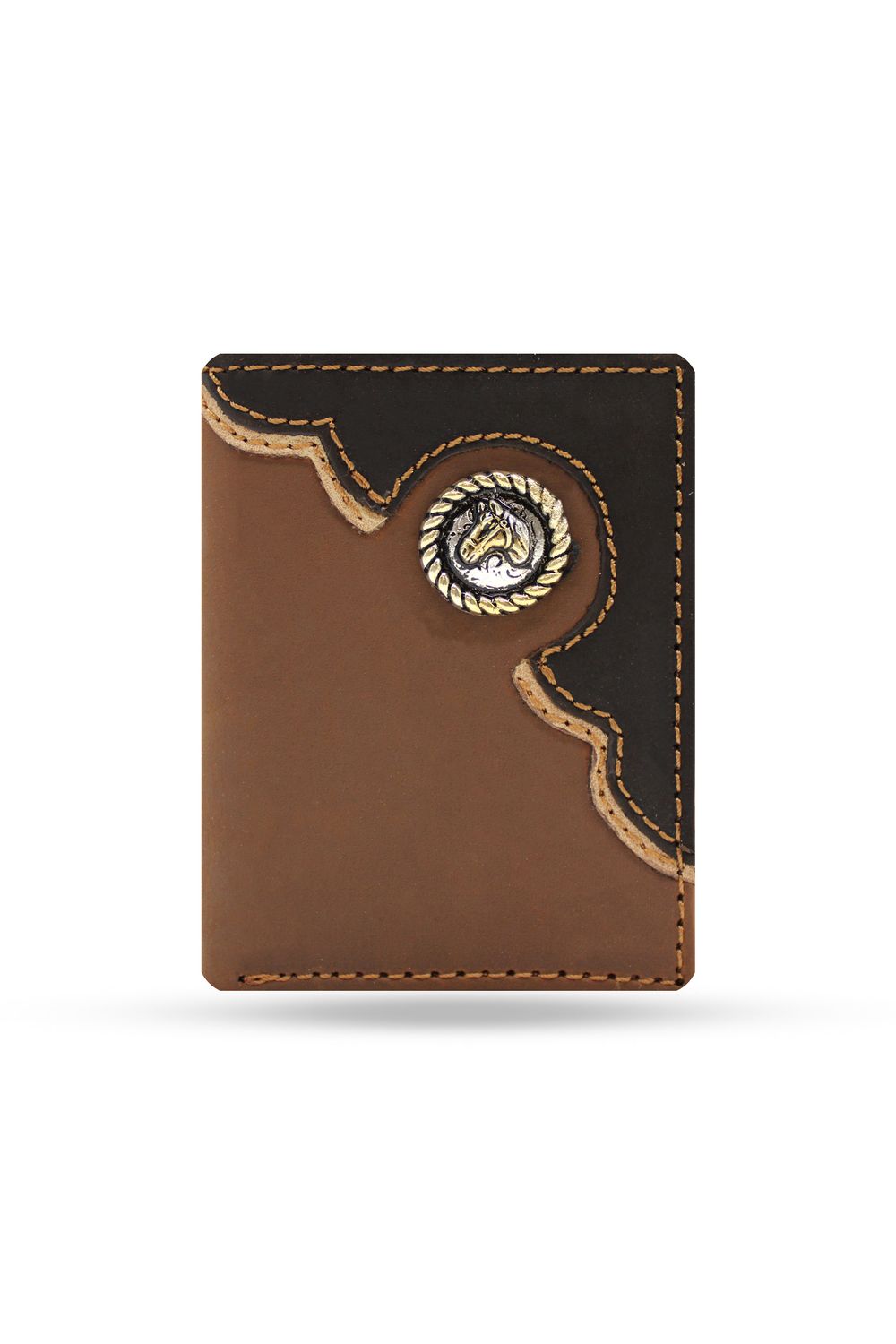 Cartera Marcus Piel Triple