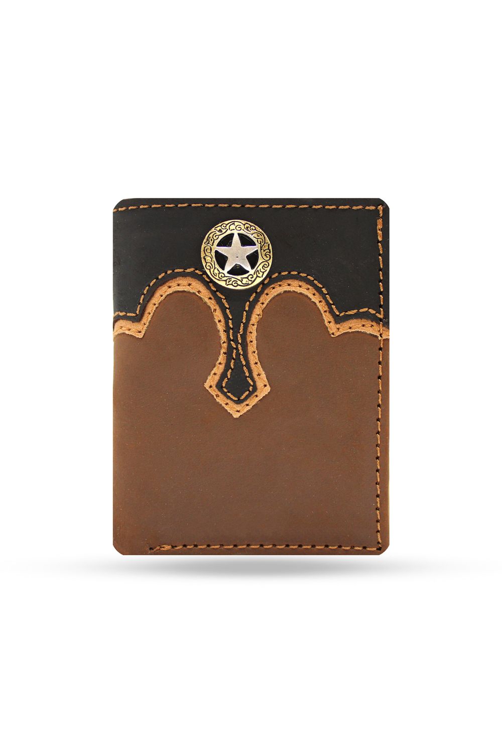 Cartera Marcus Piel Triple