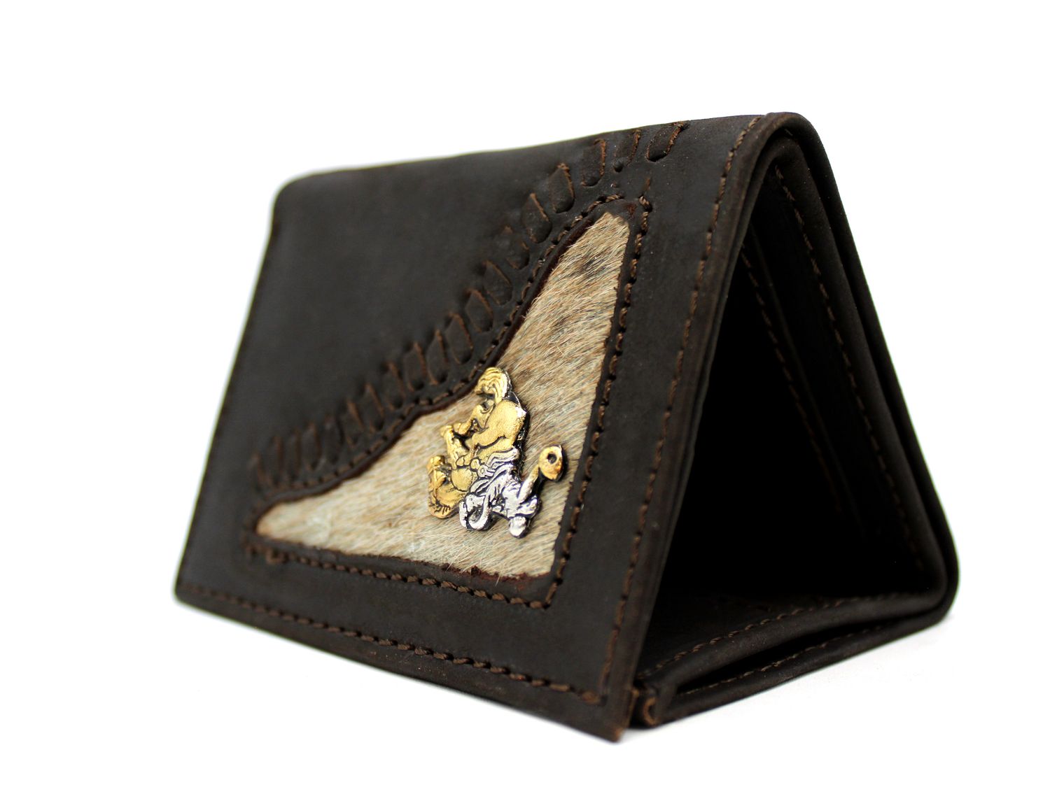 Cartera Marcus Piel Triple