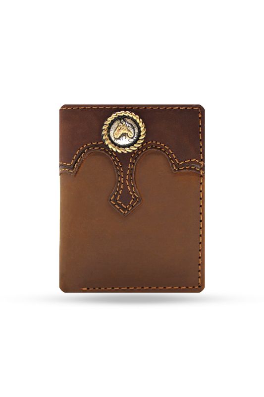 Cartera Marcus Piel Triple