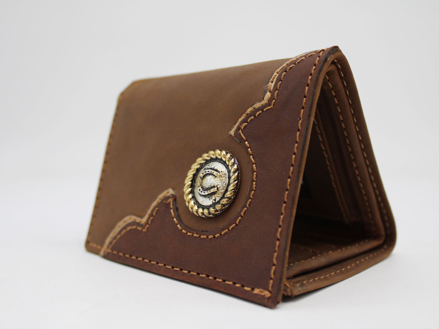 Cartera Marcus Piel Triple