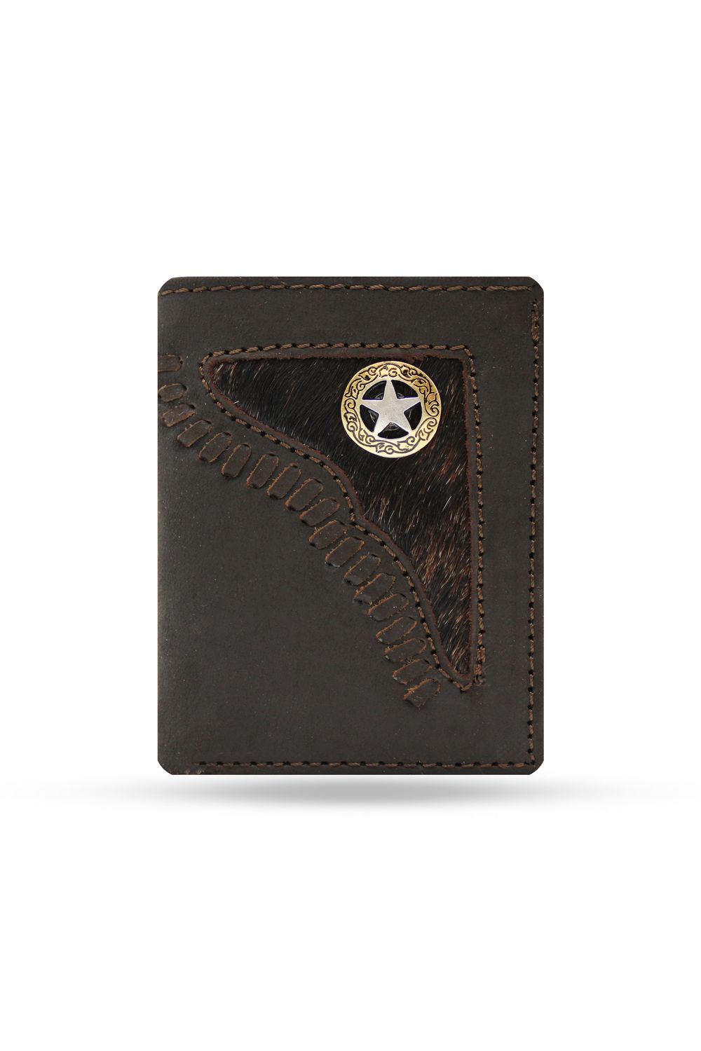 Cartera Marcus Piel Triple