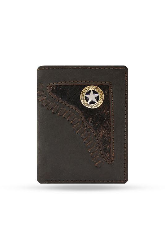 Cartera Marcus Piel Triple