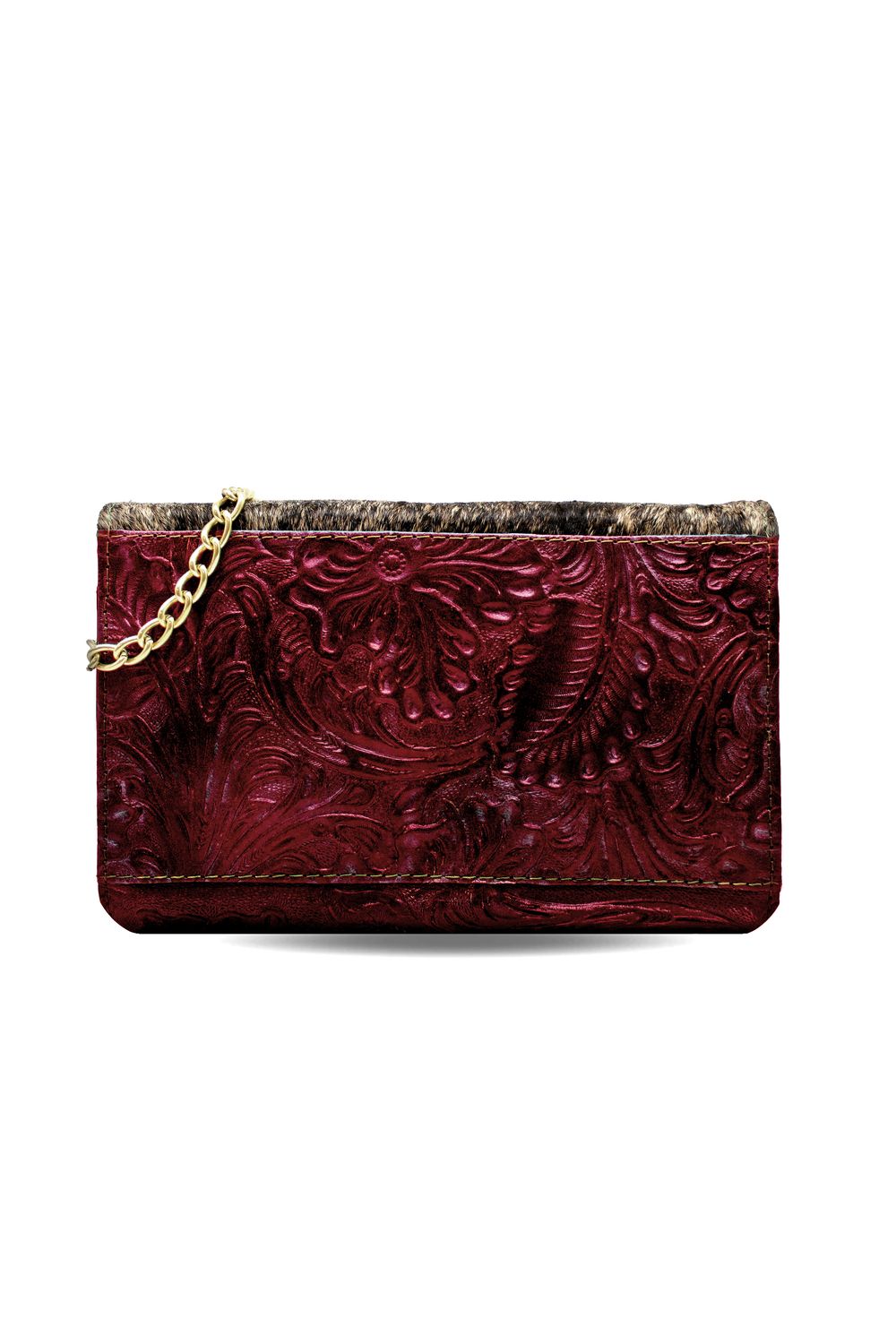 Cartera Piel Cincelada