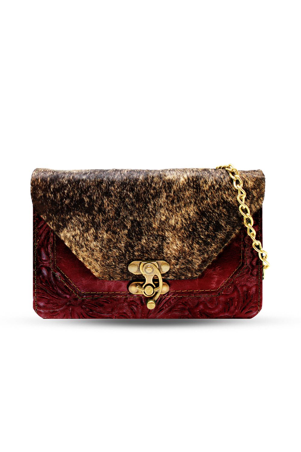 Cartera Piel Cincelada
