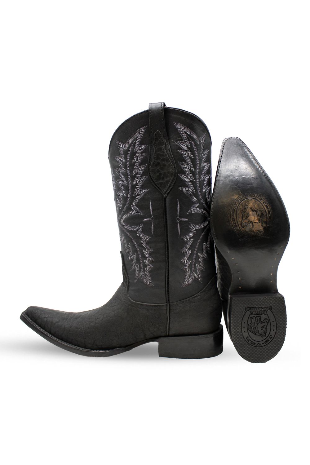 Bota Cuello de Toro Negro