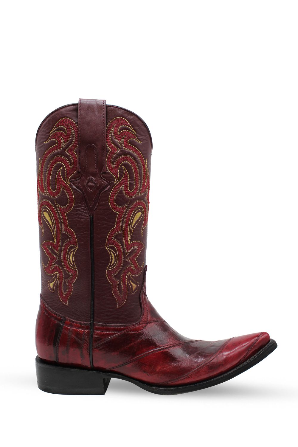 Bota Anguila Vino Chihuahua