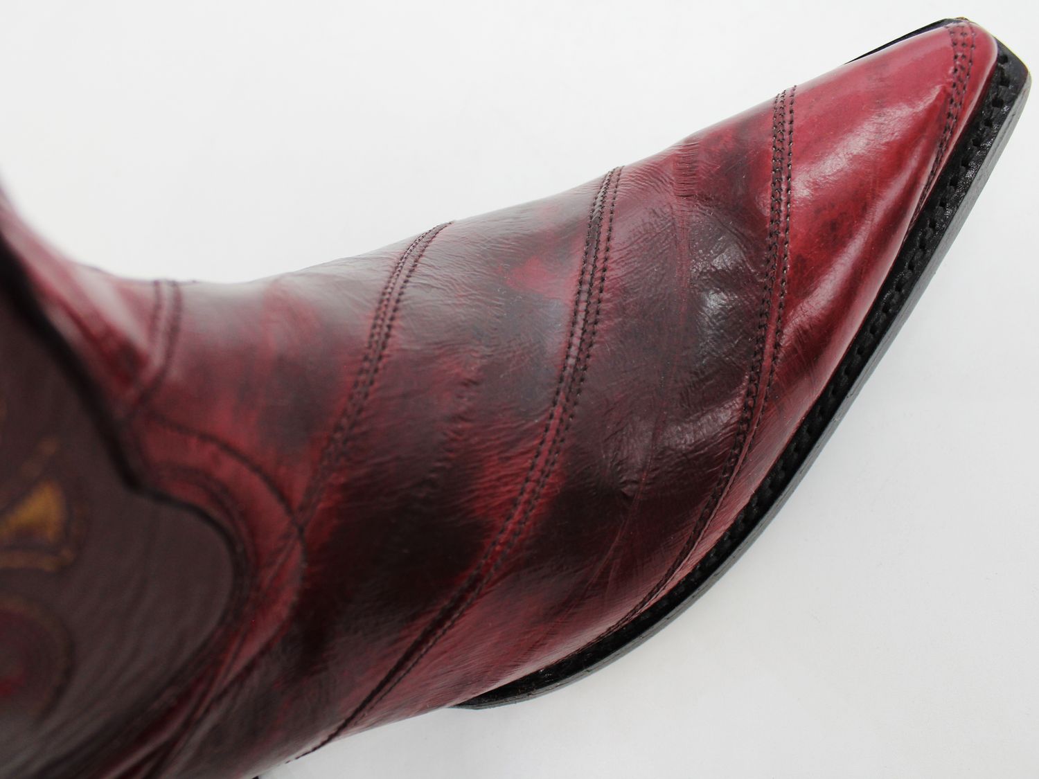 Bota Anguila Vino Chihuahua